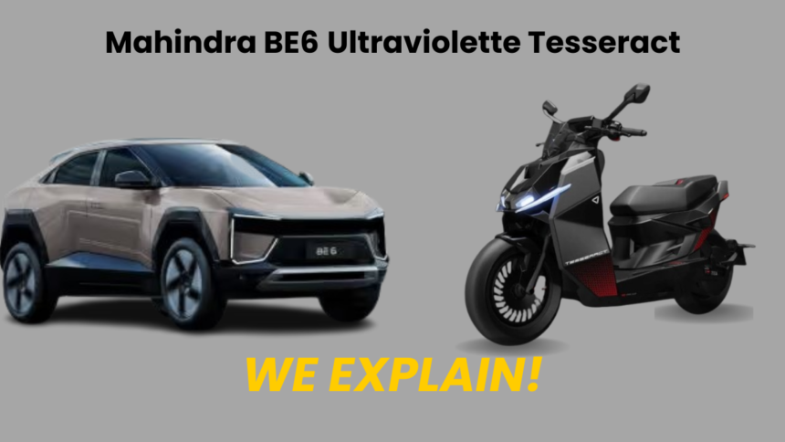 Mahindra BE6 Ultraviolette Tesseract